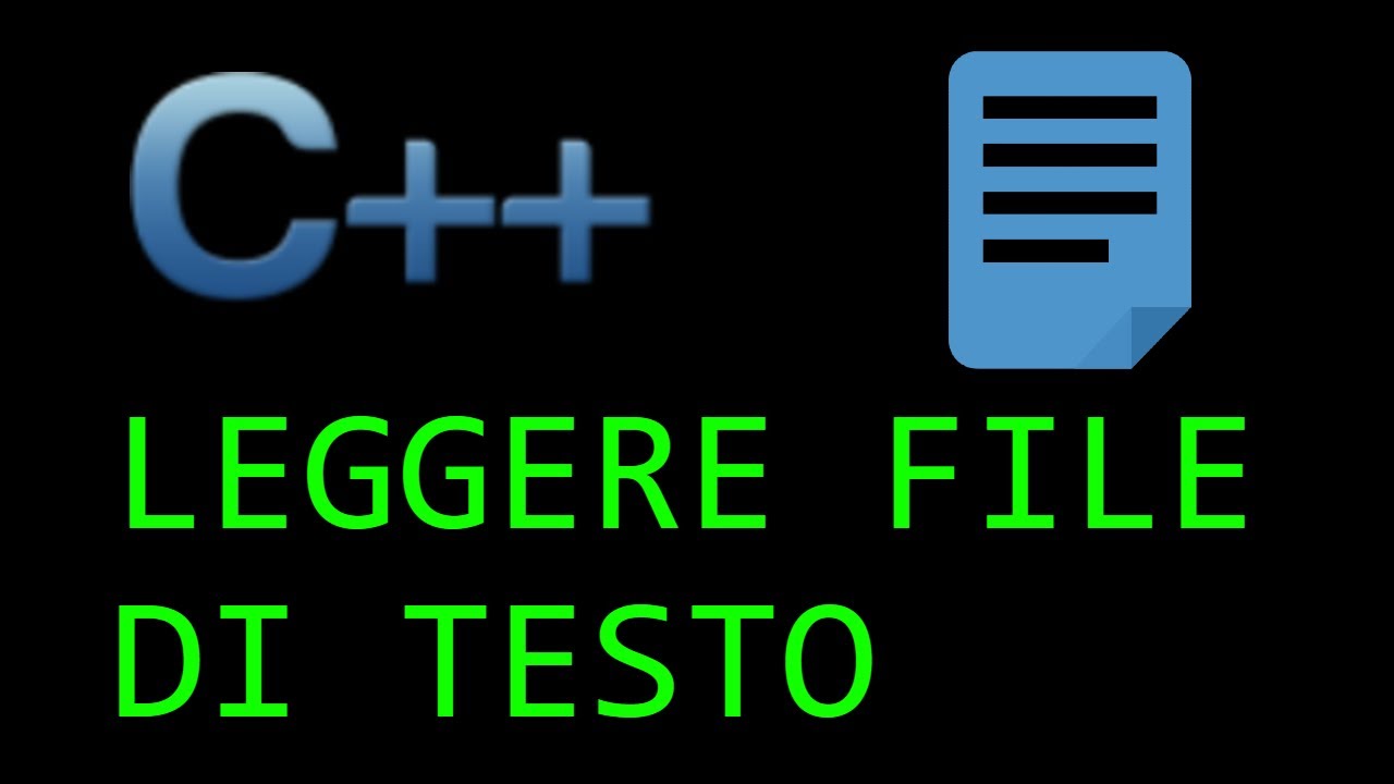 C++ Leggere file di testo - Tutorial 33