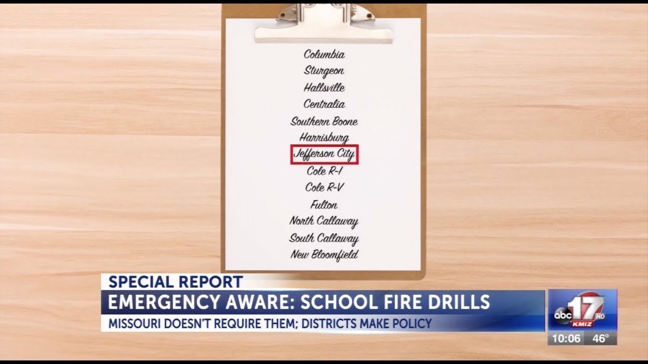 Special Report - School Fire Drills