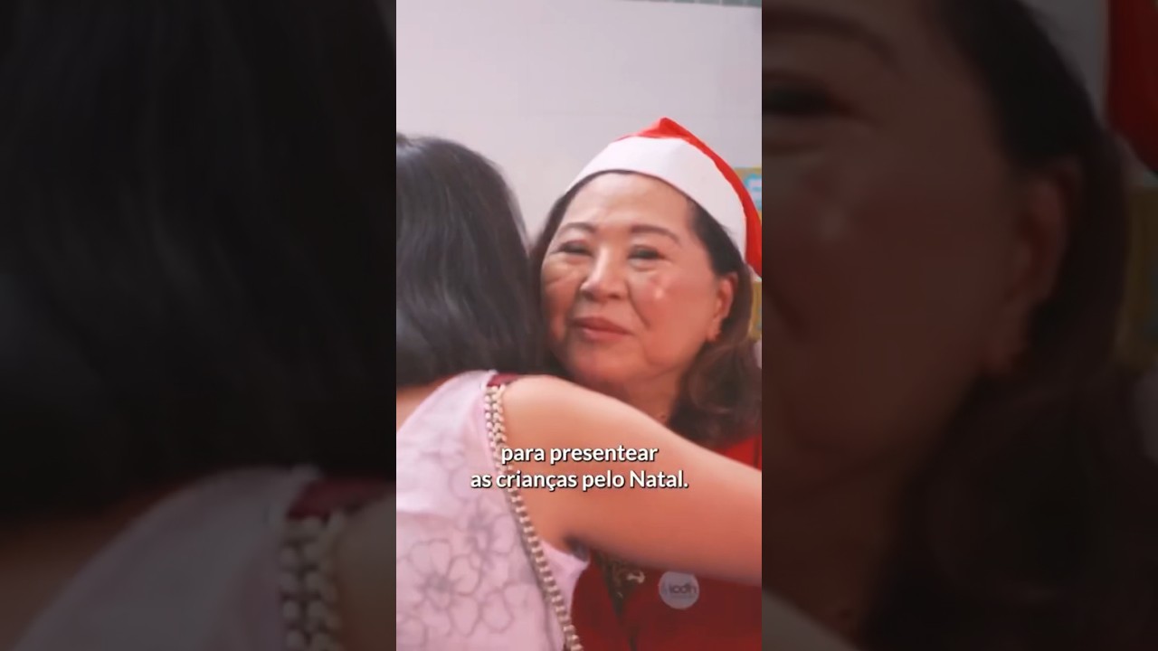 Solidariedade: Festa de Natal para crian&ccedil;as do Moinho 🥰 #ceisaomiguel #graodegente #sp #natal