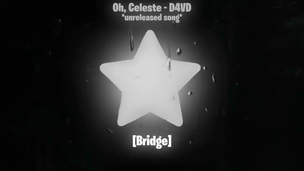 CELESTE  -  D4VD  (lyrics )