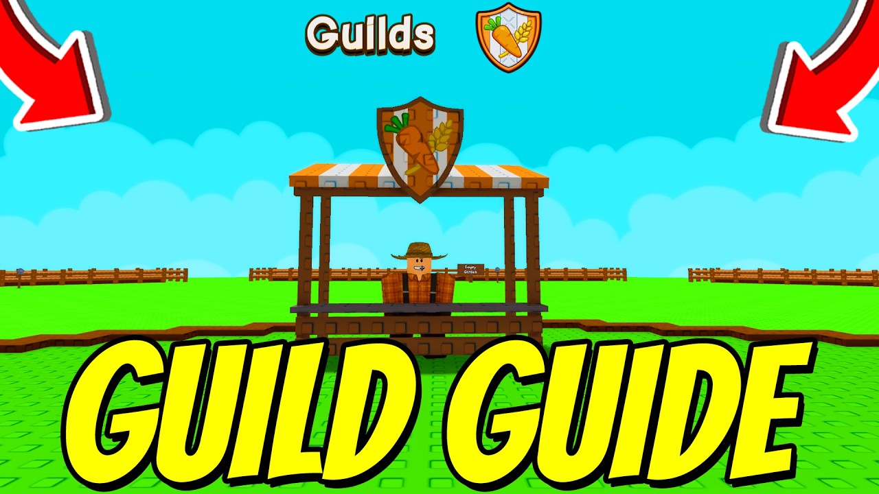 Полное руководство по гильдиям в игре Grow A Garden 2! Roblox