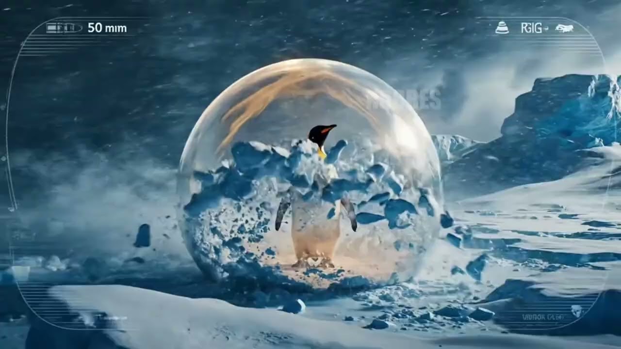 ¡El Pingüino no es un ave, es una máquina de termodinámica! 🐧❄️#Pingüinos #AnimalesExtremos
