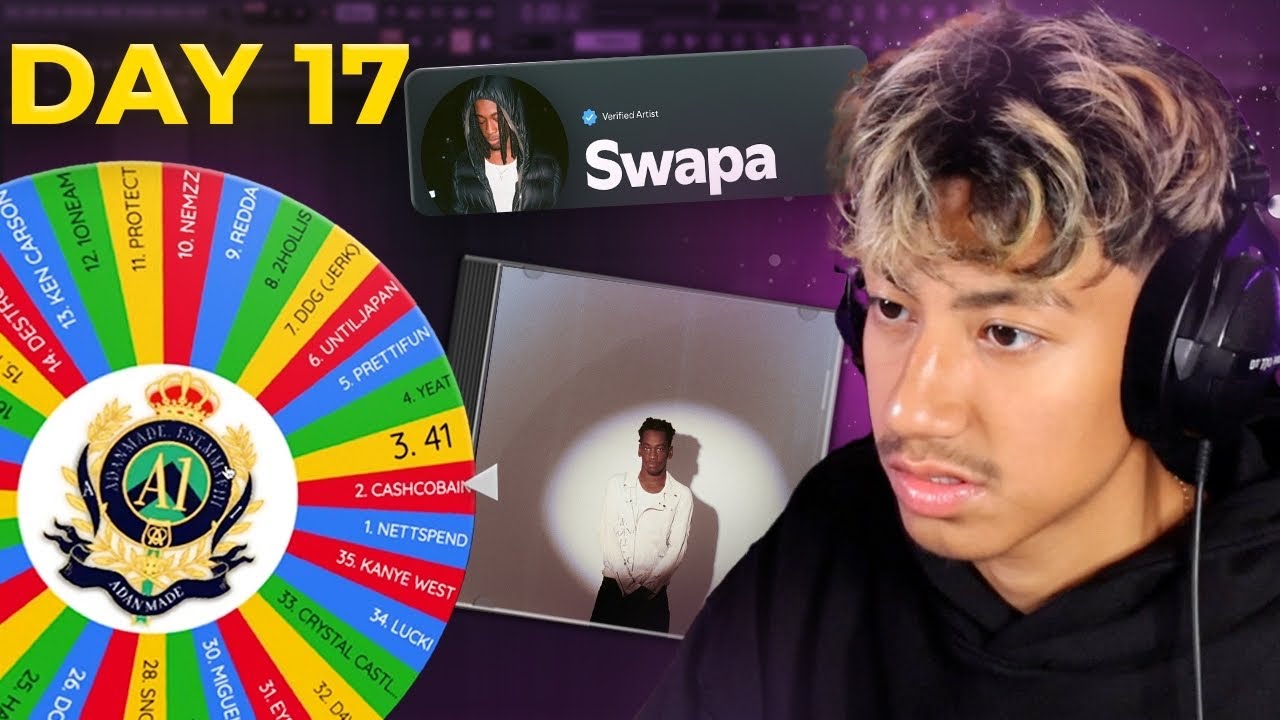 How To: SWAPA | How To Make CRAZY BEATS FOR SWAPA | Rapper Roulette Day 17