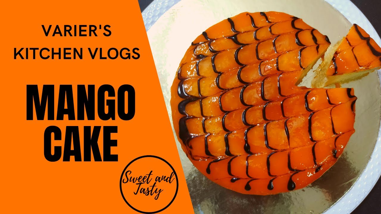 Mango Cake| No Oven| No Egg| No Artificial Colour | Homemade and Fresh| Varier's Kitchen Vlogs