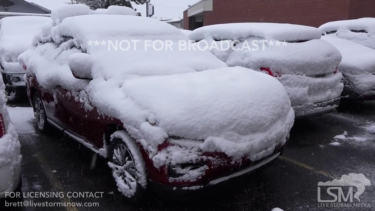 01-20-2018 Salt Lake City, UT - Airport and Downtown Heavy Snow