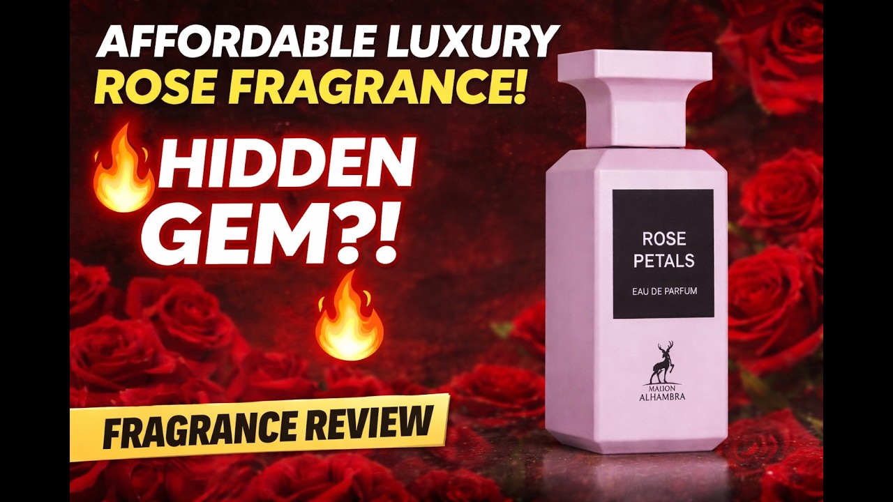 This Rose Perfume Has No Business Smelling This Expensive | Maison Alhambra Rose Petals!