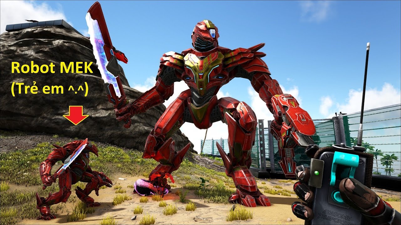 ARK: Eternal Mod #19 - Baby ROBOT MEK đã chào đời nhé các bạn ^^