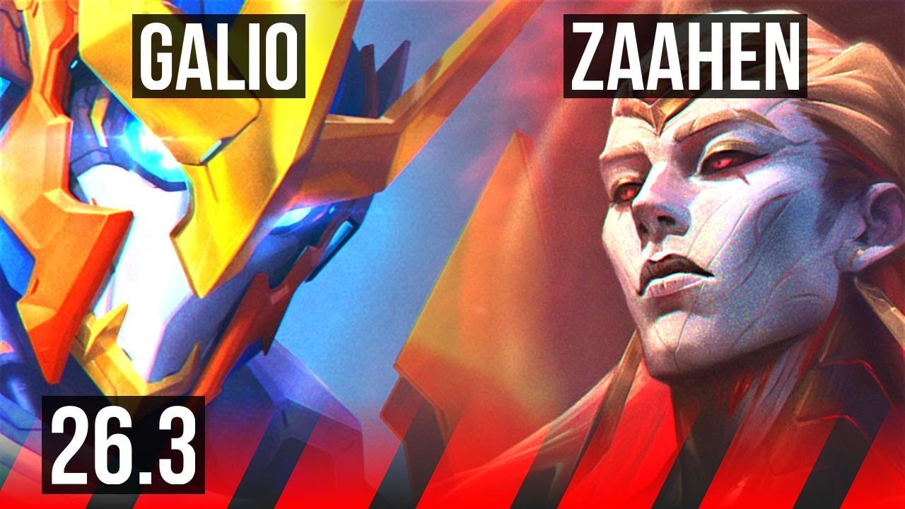 GALIO vs ZAAHEN (TOP) | KR Grandmaster | 26.3