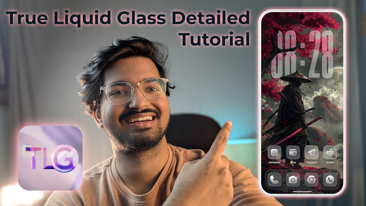 The Ultimate Android Homescreen: Liquid Glass Full Setup Guide!