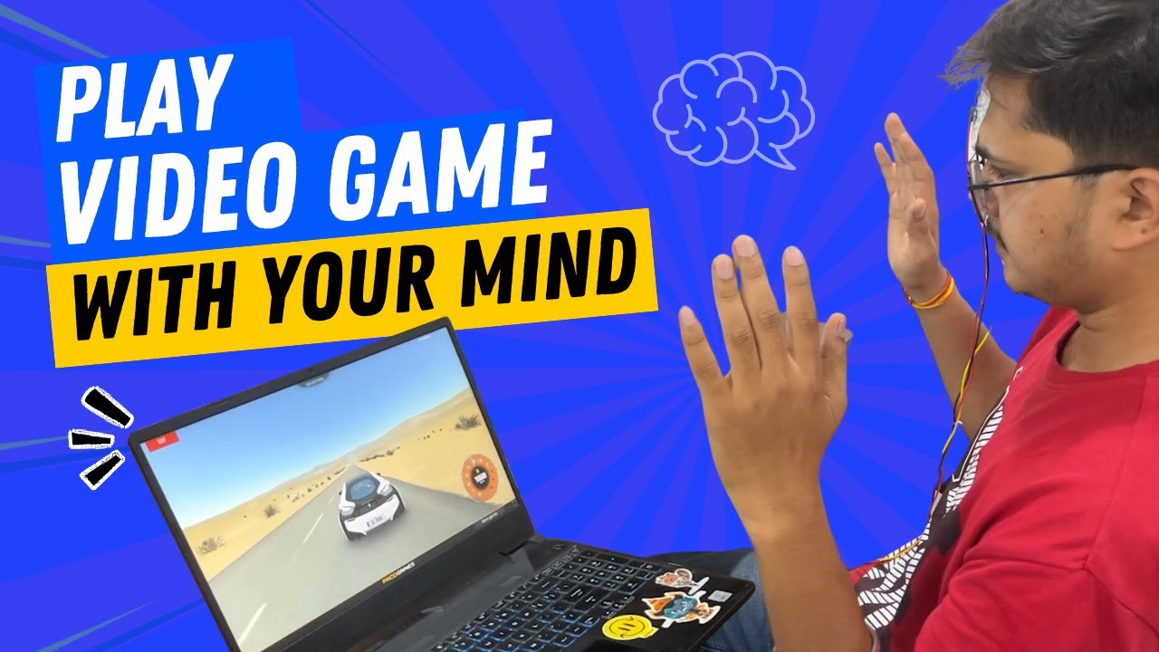 Play video game using your mind | EEG | Complete tutorial | DIY Neuroscience