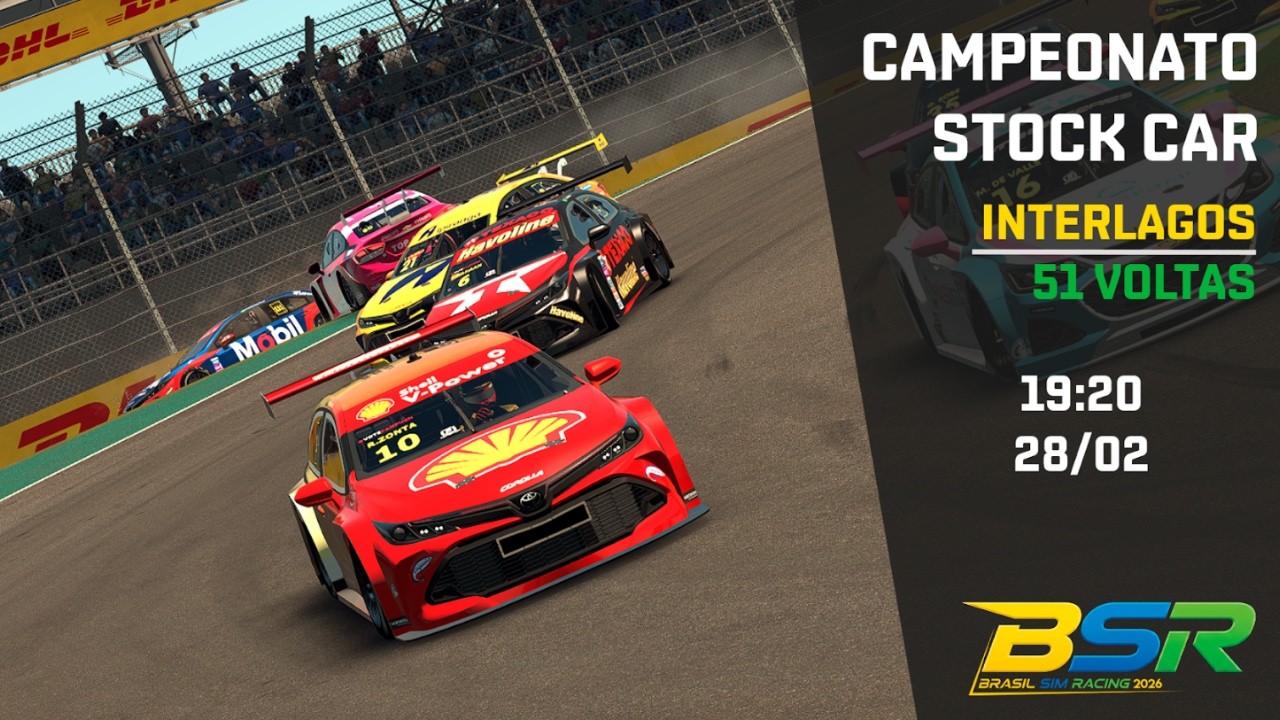 BSR | INTERLAGOS 3/3 CAMPEONATO STOCK CAR