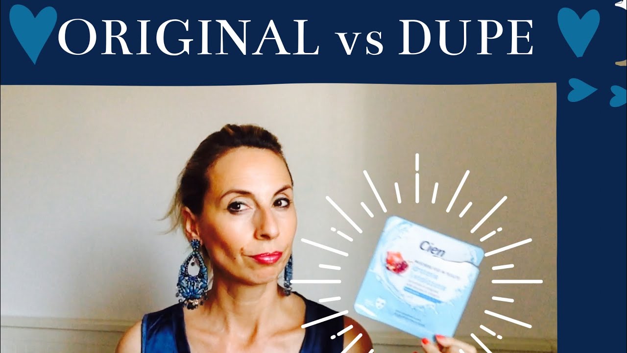 ORIGINAL VS DUPE