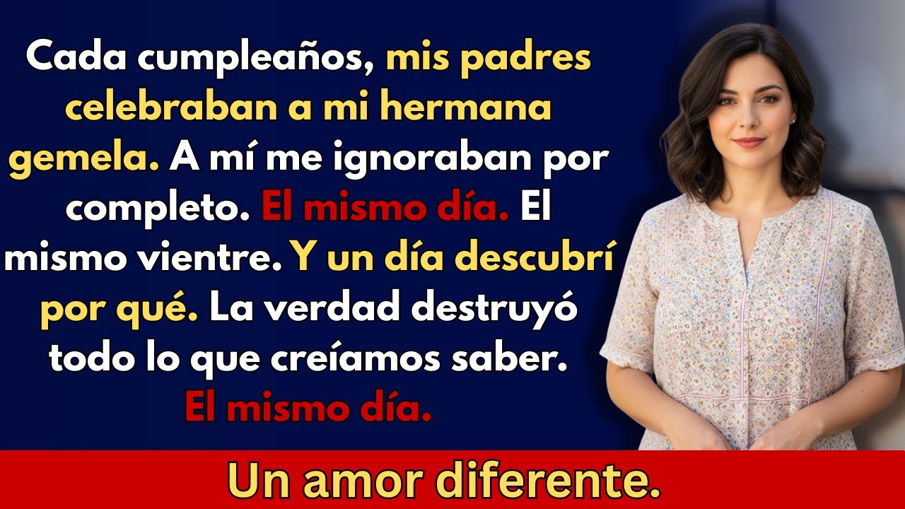 Mis padres me ignoraron en el cumpleaños de mi gemela — la verdad dolió