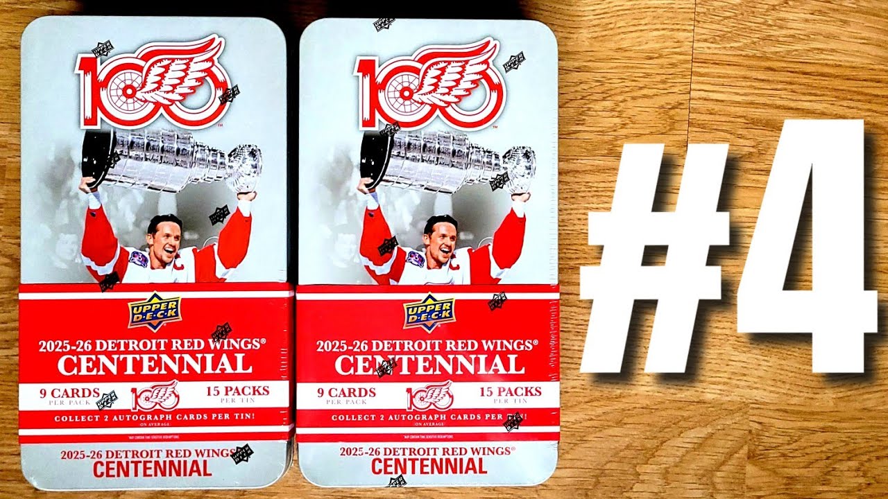 2025-26 Upper Deck Detroit Red Wings Centennial (2) Box Break #4