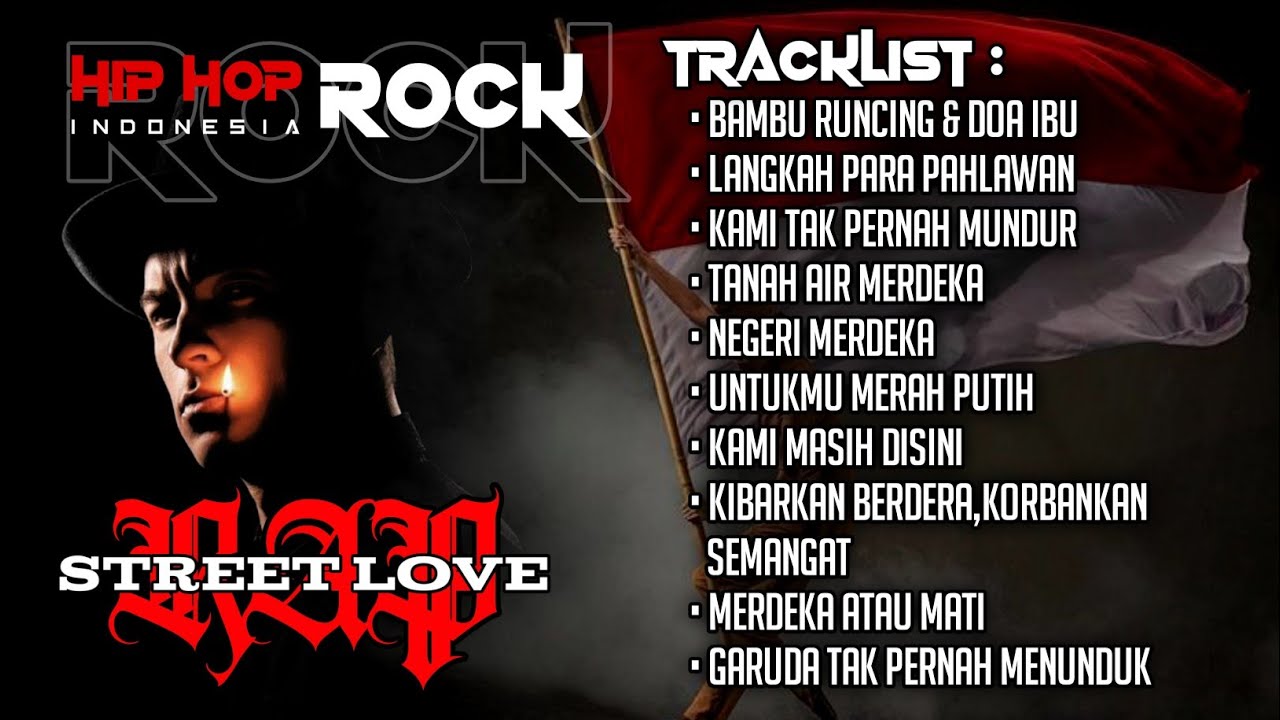 🎶BEST RAP HIP-HOP ROCK •TANAH AIR MERDEKA• TRACKLIST 2025 ,Album  Kemerdekaan Agustus🔥