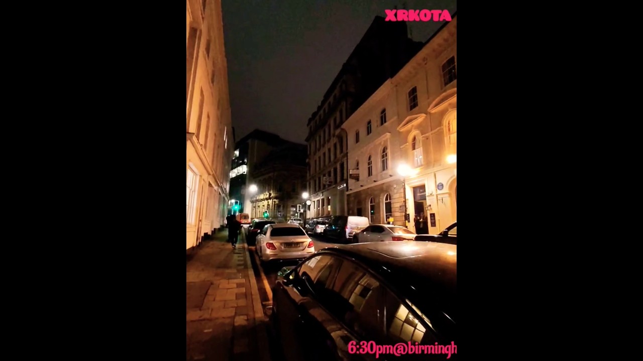 #nightlife, #Birmingham, #uk, #travel, #tour, #buildings, #restaurants, #winterinuk, #drive, #walk