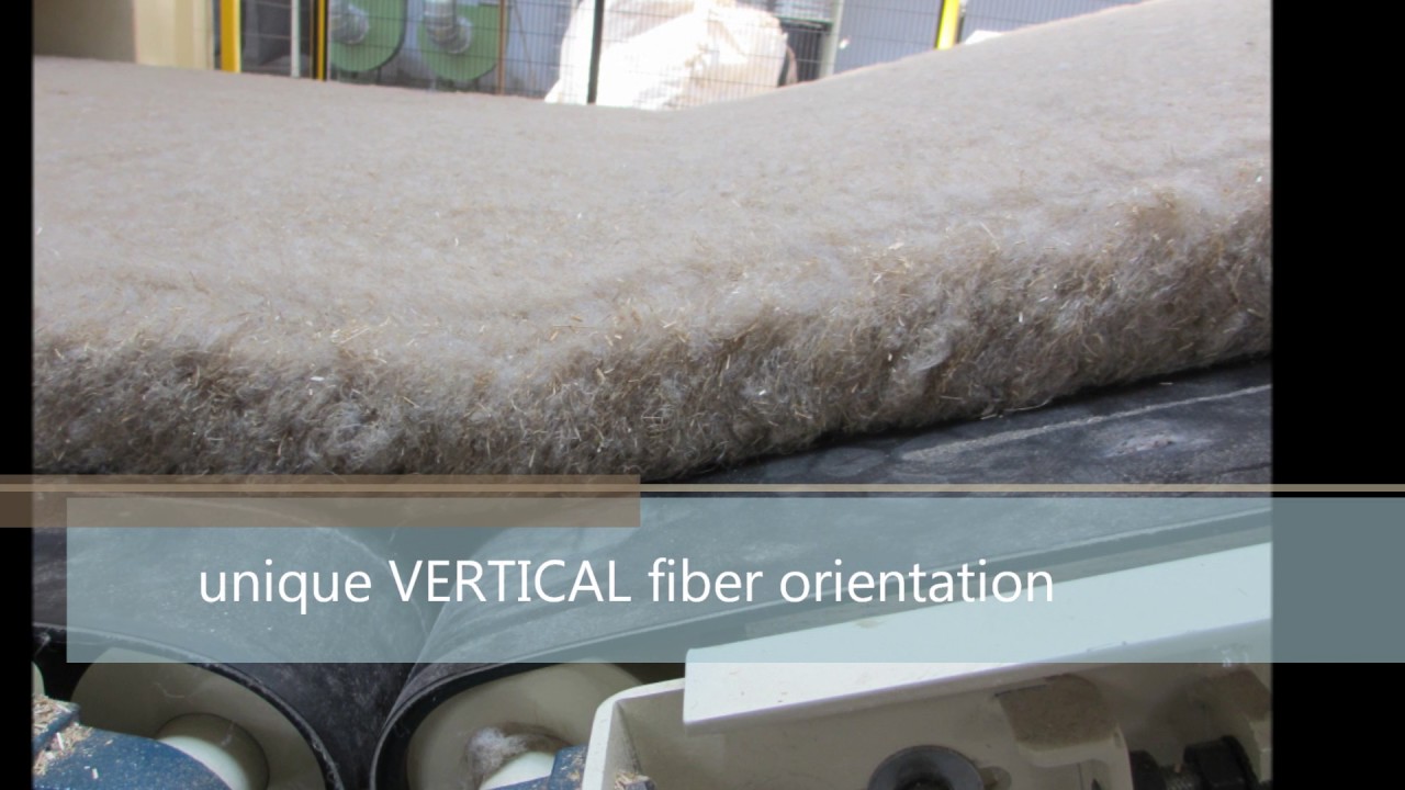 Cormatex lap formair V - Vertical Airlay for flax insulation