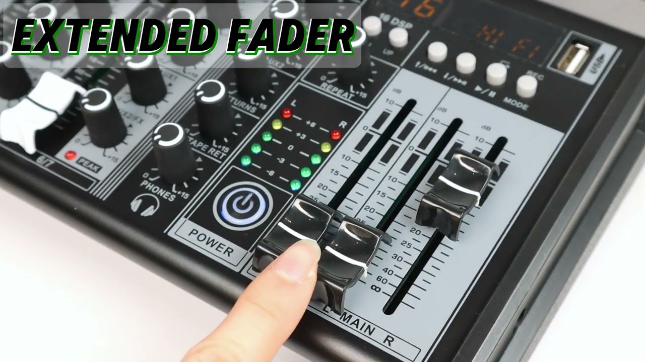 Professional Audio Mixer, 7 Channel #audio Interface #sound Board Mixing Console System