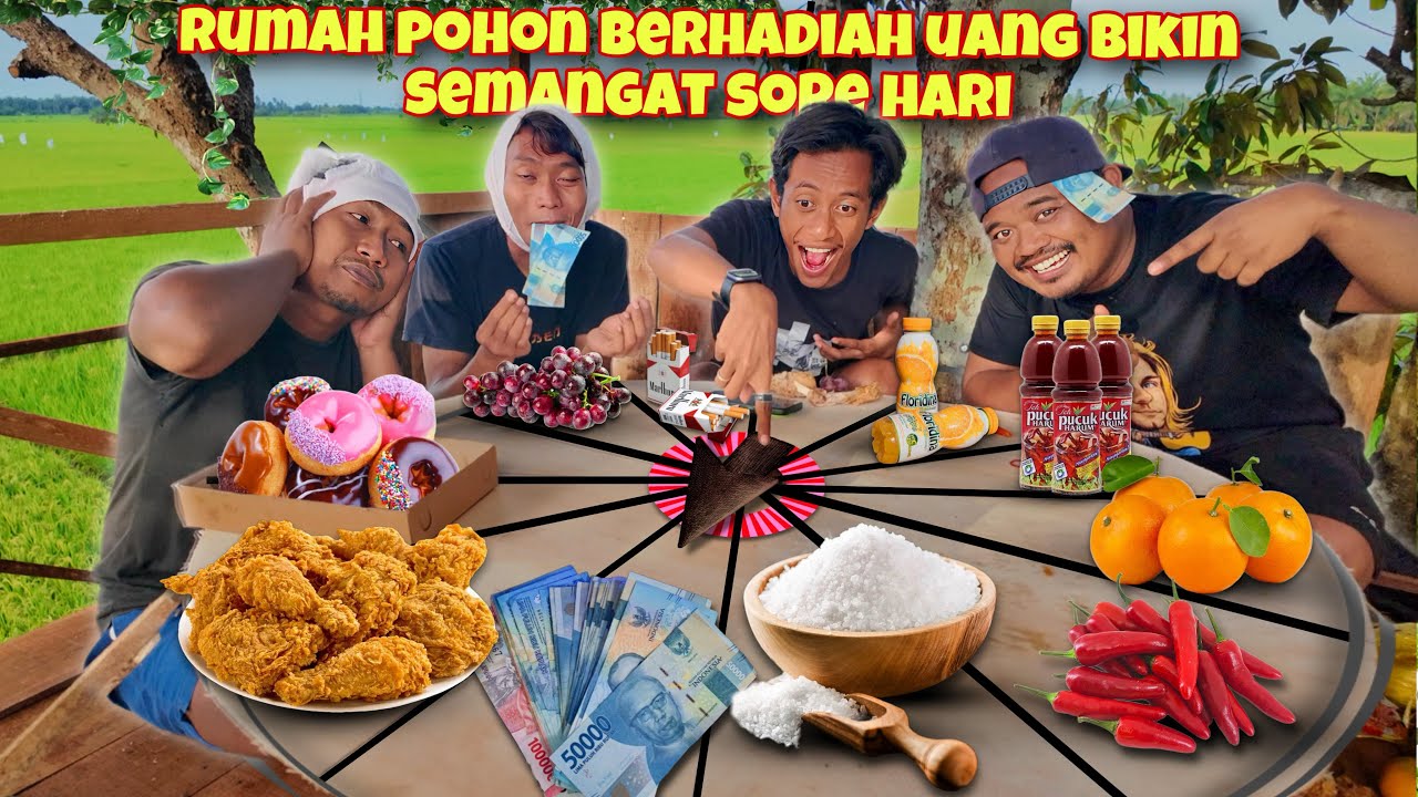 RUMAH POHON BERPUTAR HADIAH UANG & ZONK BARENG SAHABAT