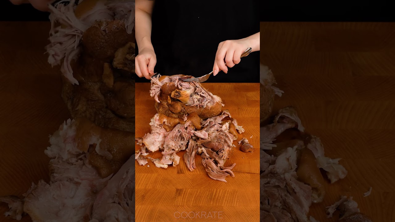 A butcher taught me! Here's how to cook pork knuckle properly