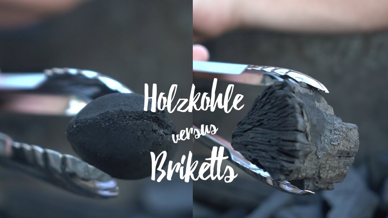 Holzkohle vs. Briketts - Gourmondo Produktwissen