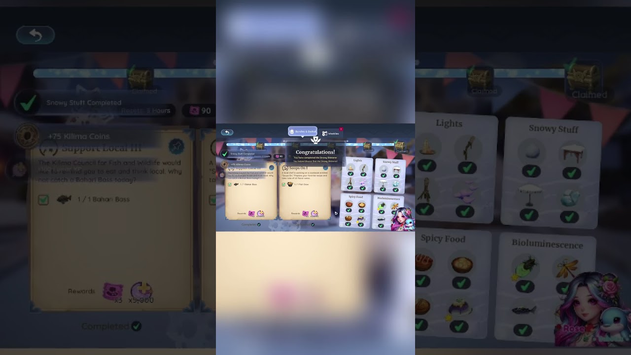 I Completed the Snowy Stuff Bundle- PALIA 