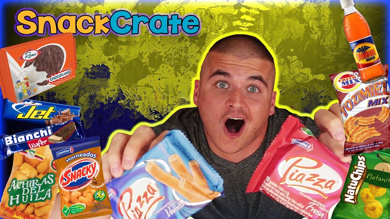 Trying Colombian Snacks! - Colombian Snack Crate