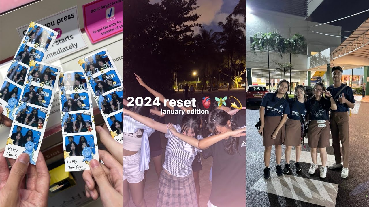 2024 RESET 🌟🕯️ : new year new me, orientation, beach, o level results, open house, dance, unboxing