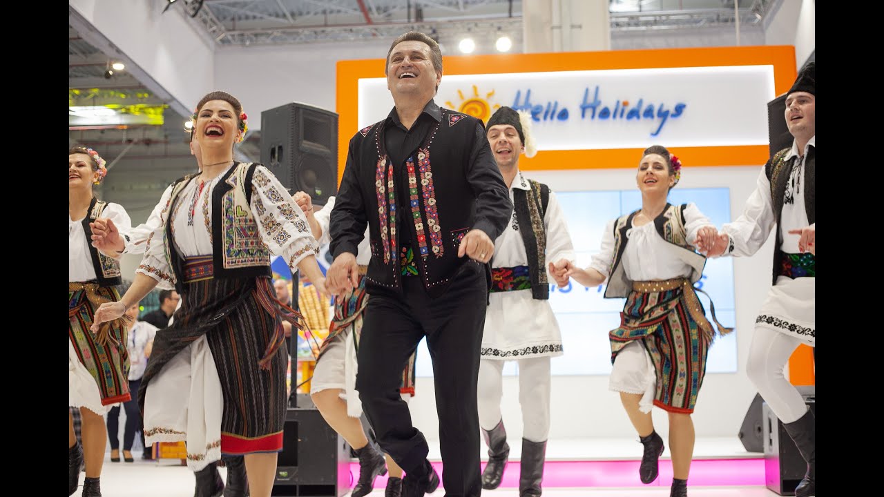 Hello Holidays la Targul de Turism | Dans traditional romanesc cu Nea Marin