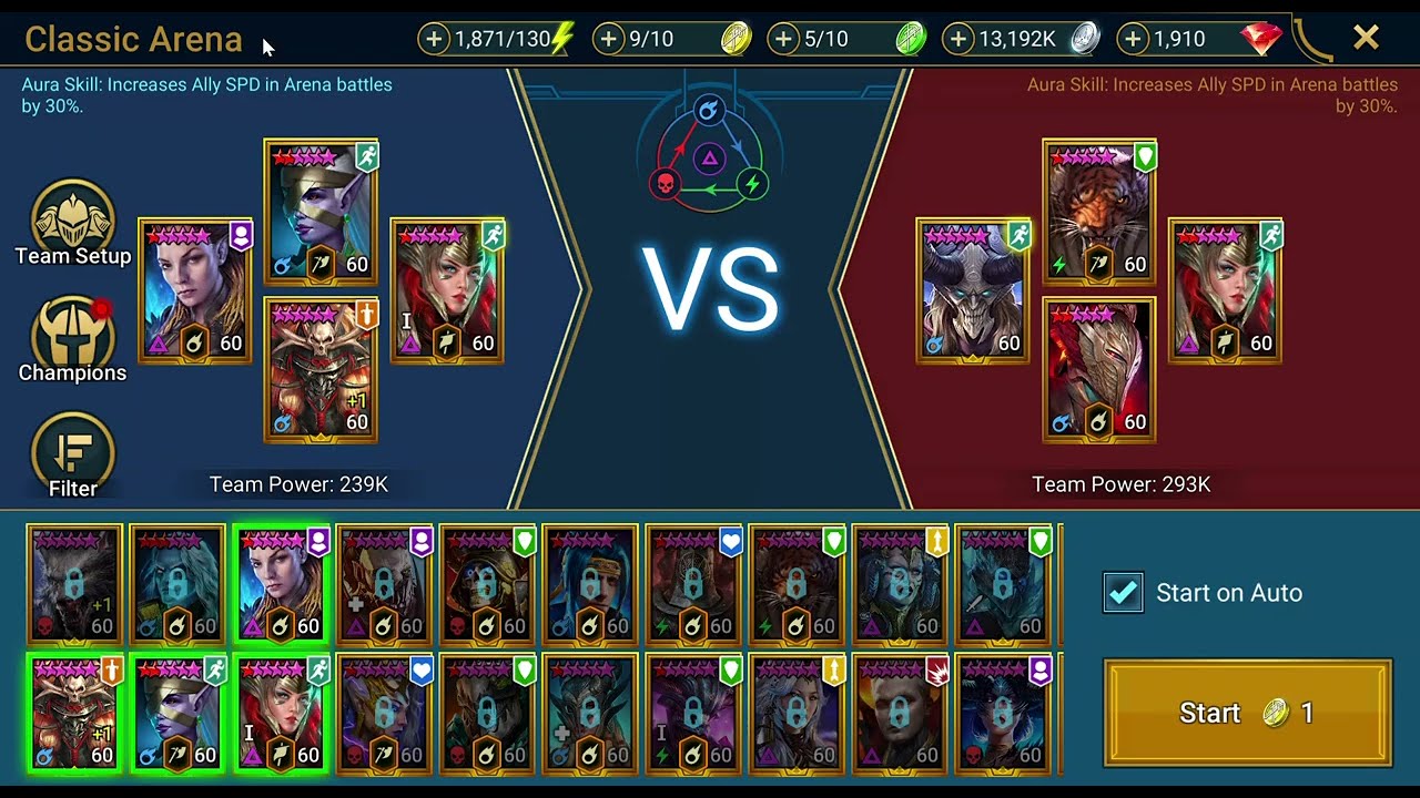 Raid  Shadow Legends Jintoro cutting in on fast Arbi