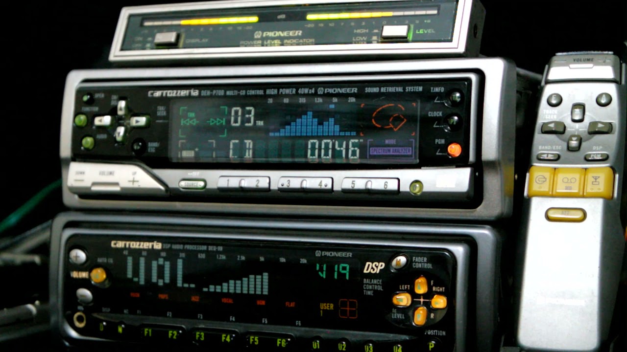 PİONEER CARROZZERİA DEH-P700 & DEQ-P99 & RD-150