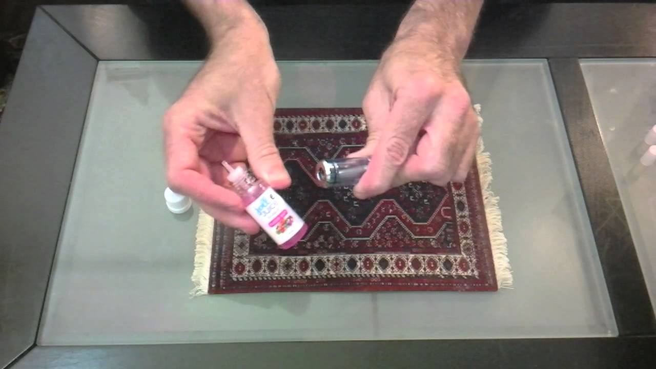 How to fill a DC clearomizer tank with e-liquid