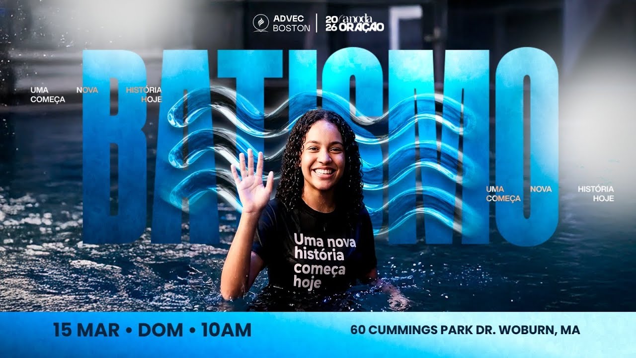 PR. CRISTIAN OLIVEIRA| CULTO DE CELEBRAÇÃO / BATISMO  - 03/15/26 - 10:00 AM