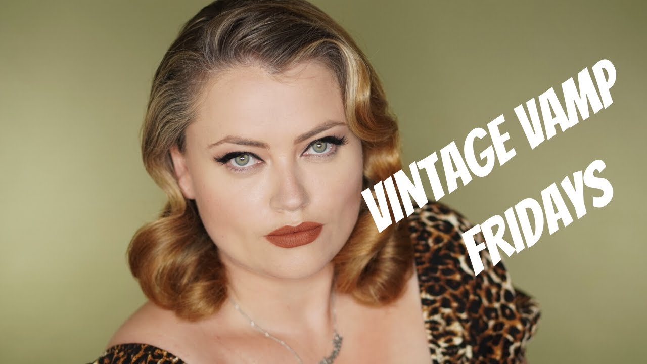 FLAT IRON PIN CURLS / VINTAGE VAMP FRIDAYS
