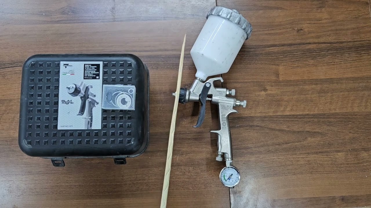 Никогда не покупайте этот краскопульт для лака. WALCOM SLIM XLIGHT 1,4 HVLP Честный отзыв