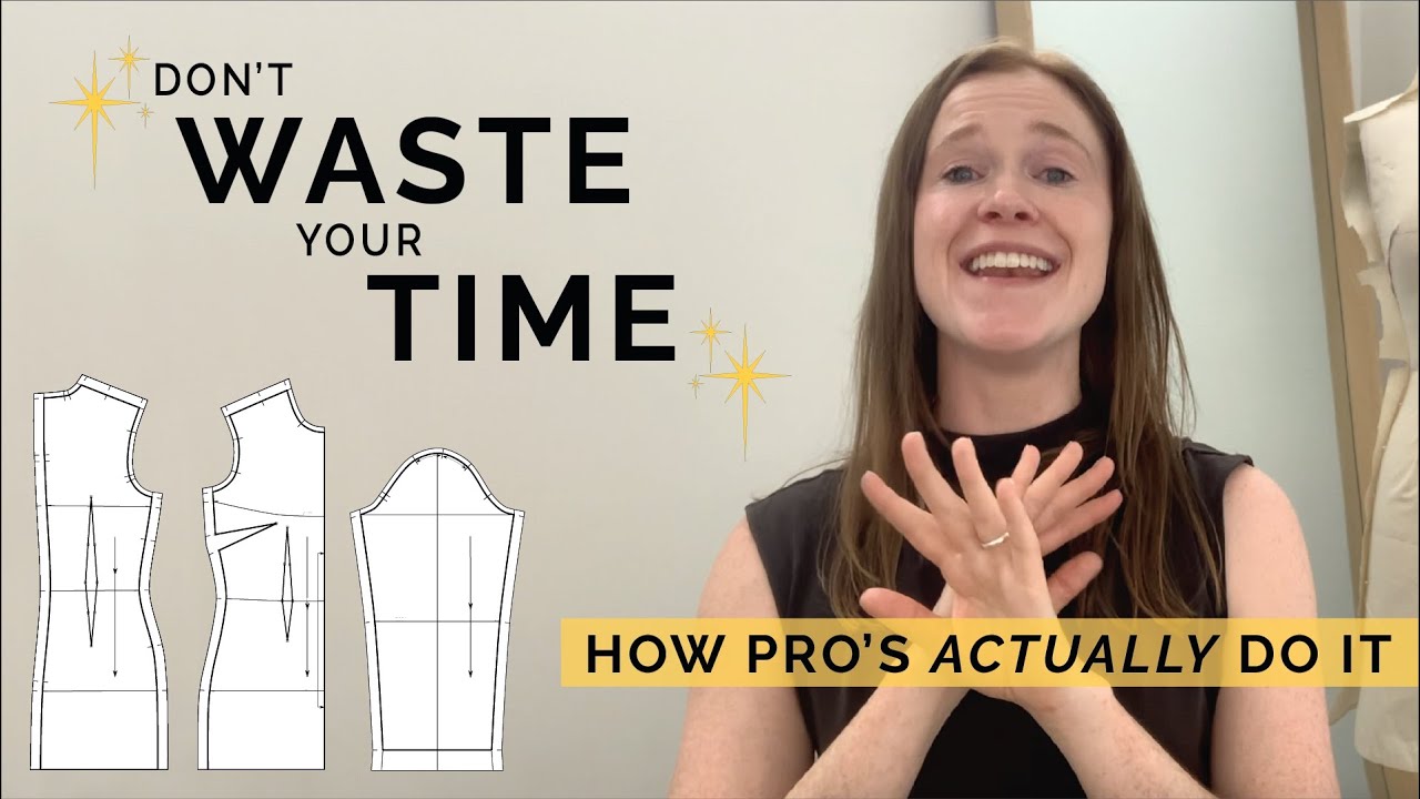 The Video I Will NEVER Do: How to Draft a Bodice Block