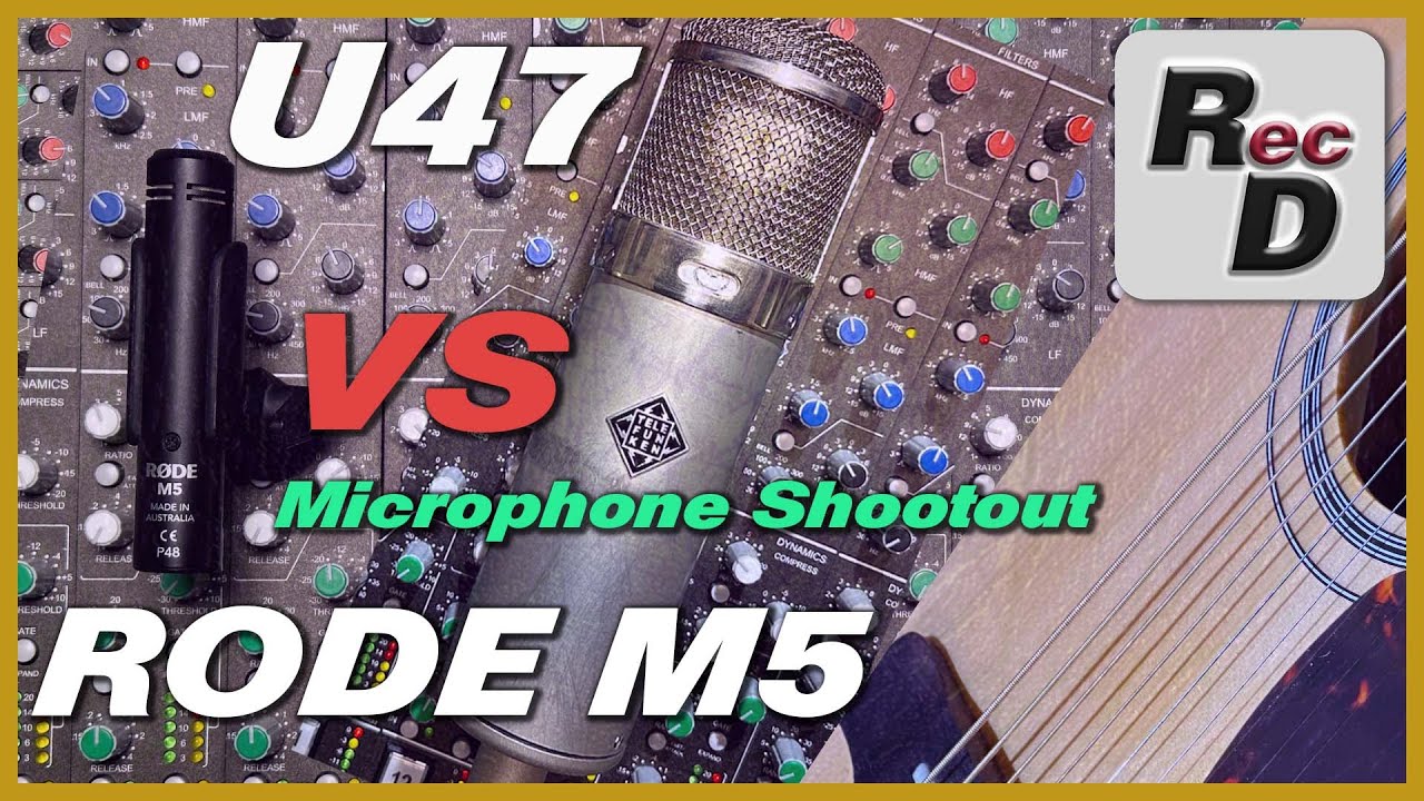 Telefunken U47 clone vs RODE M5 | Microphone Shootout | Acoustic guitar