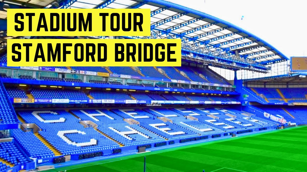 Drones Capture EPIC Chelsea FC Stadium Tour LIKE NEVER BEFORE!
