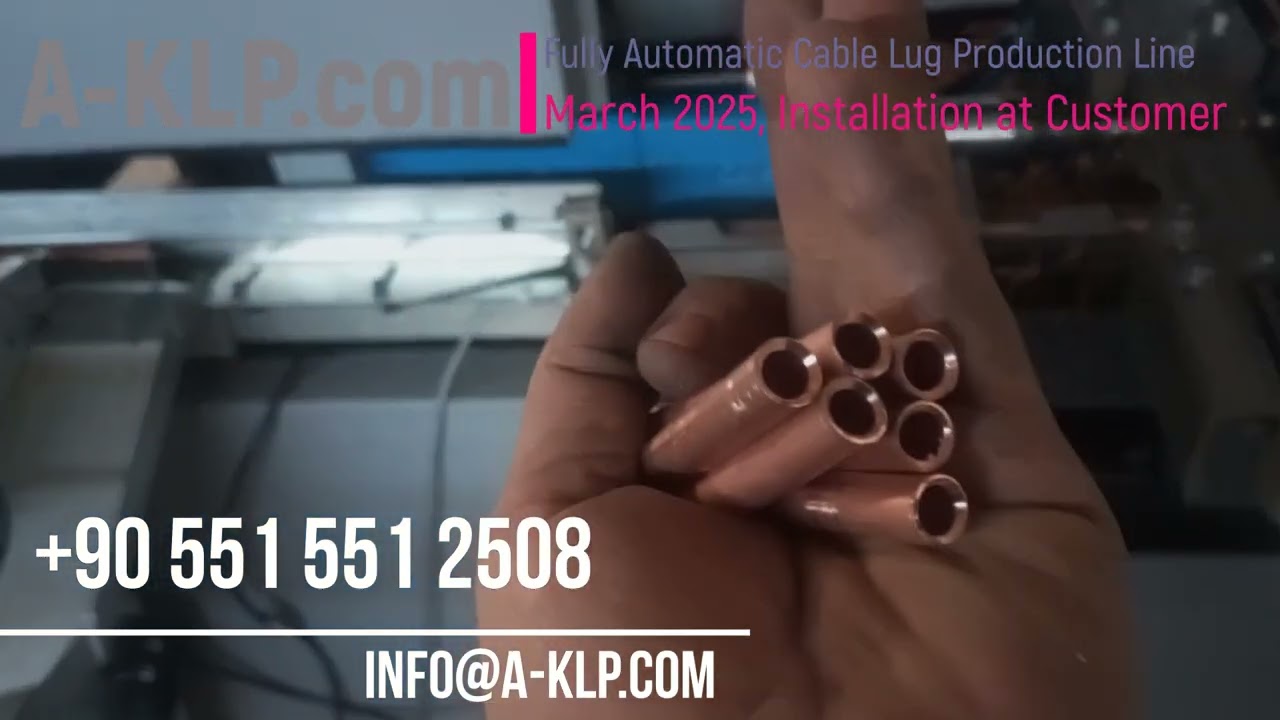 Fully automatic Cable Lug Machines