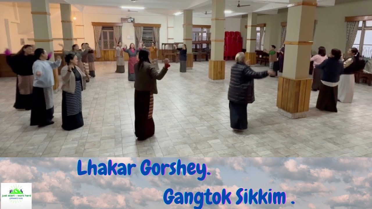 Lhakar Gorshey, #Gangtok  # Gorshey Tsokpa # Sikkim 