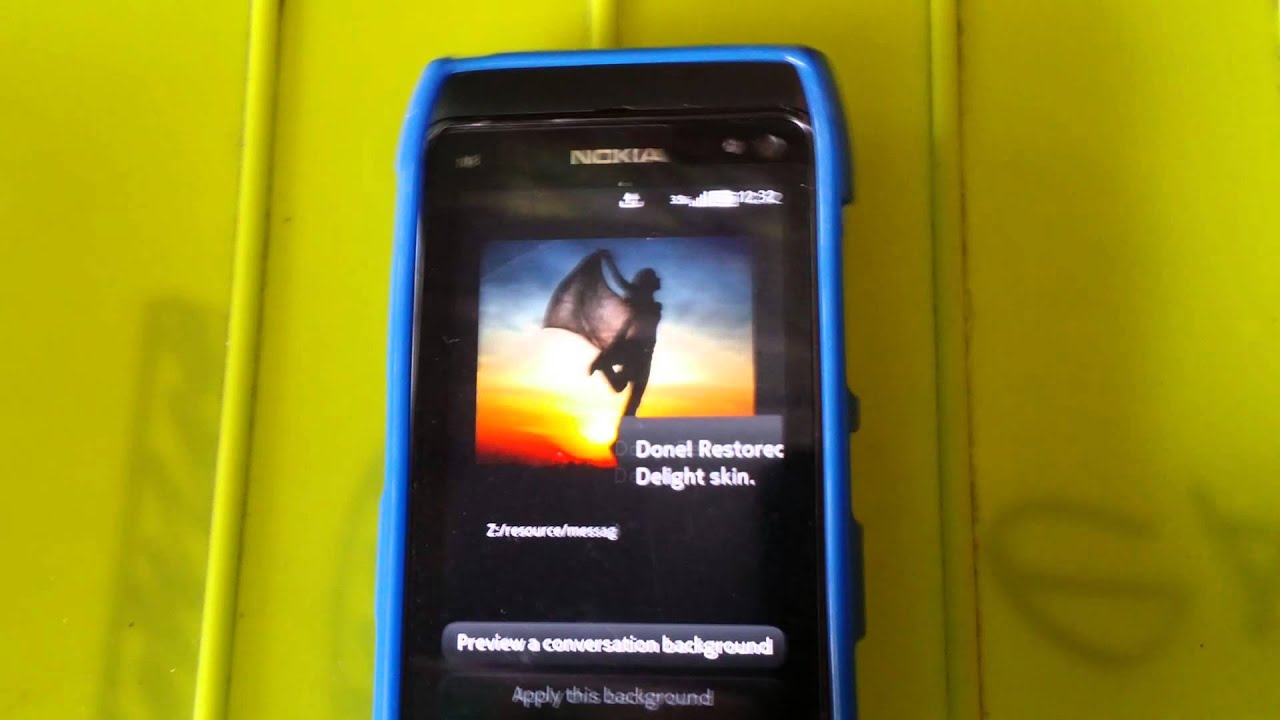 Nokia N8 cfw delight belle