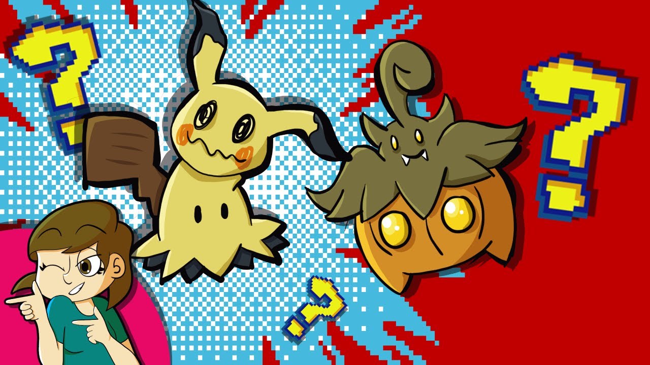 Ghost Pokémon Minecraft Halloween Build Challenge | Mimikyu and Pumpkaboo