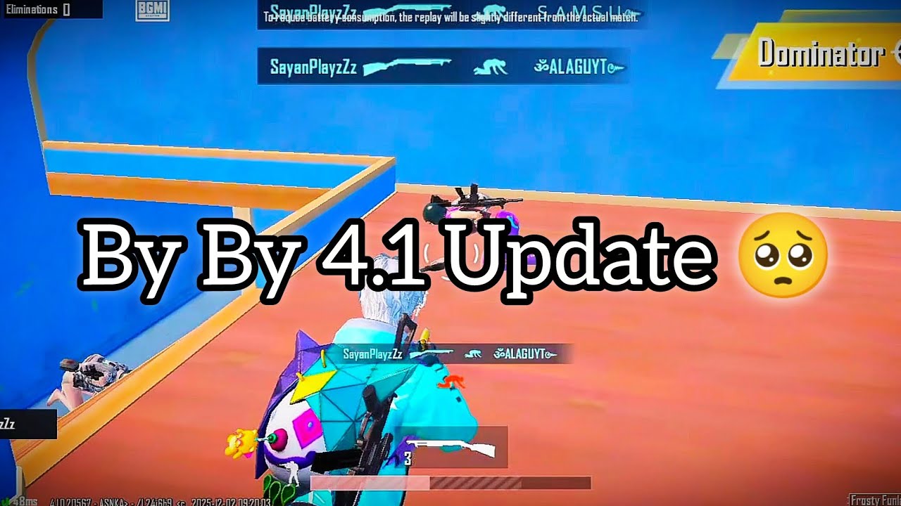 By By 4.1 Update 🥺 | Last Aggressive Gameplay With 4.1 Update | 