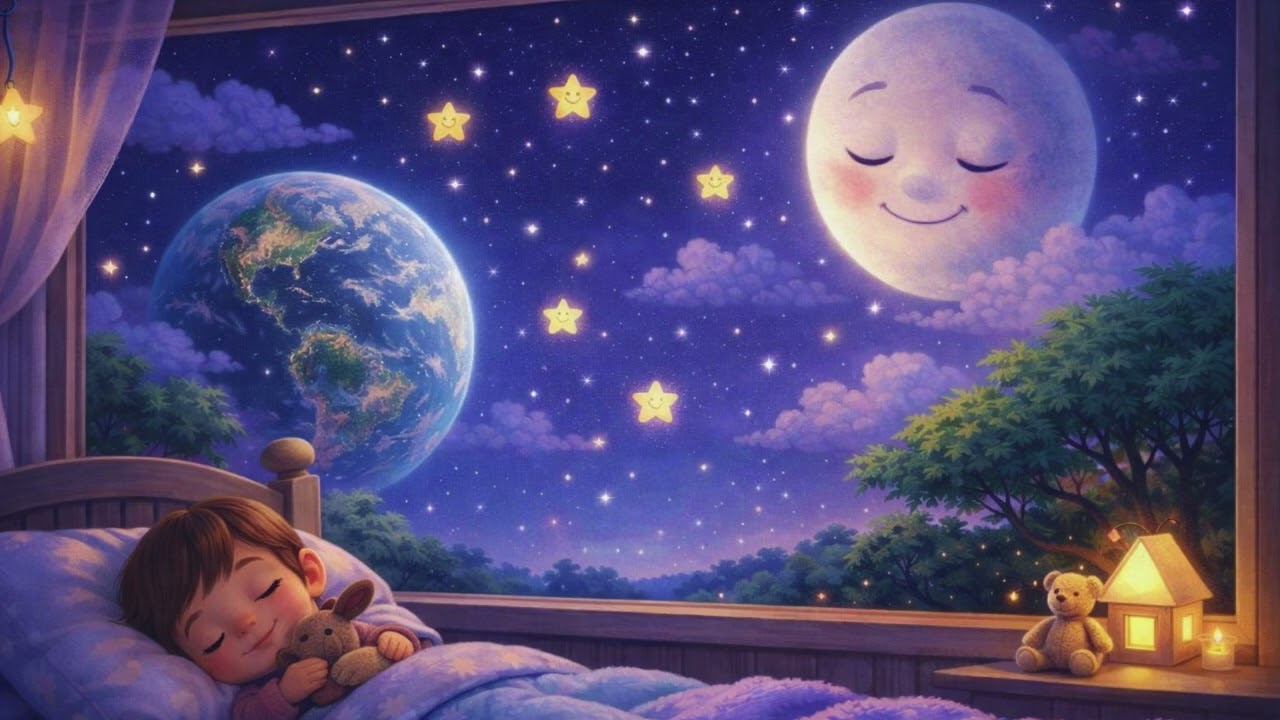 Educational Lullaby-One Little World 🌙
