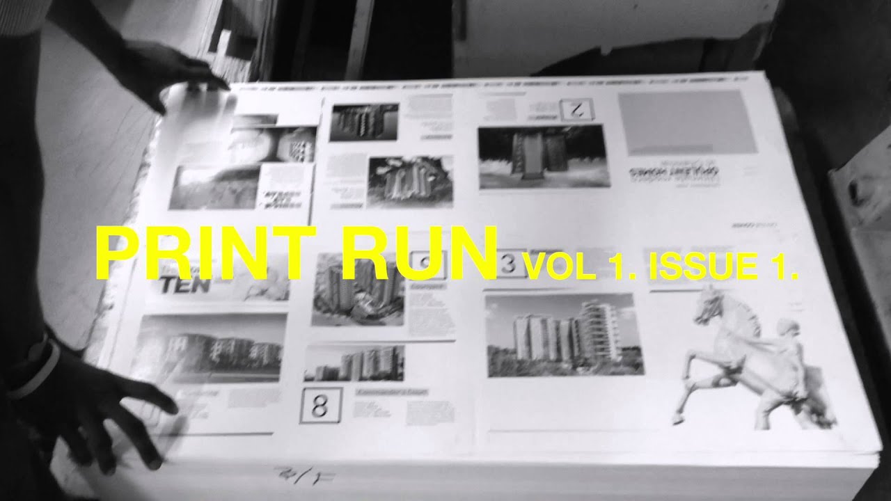 First Ever Print Run of Clear Estate