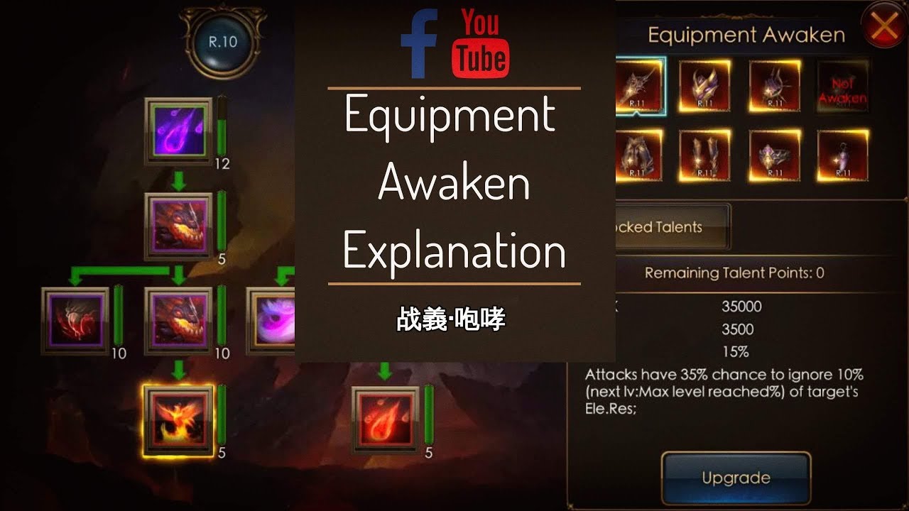 Legacy of Discord- Explanation of Equipment Awaken