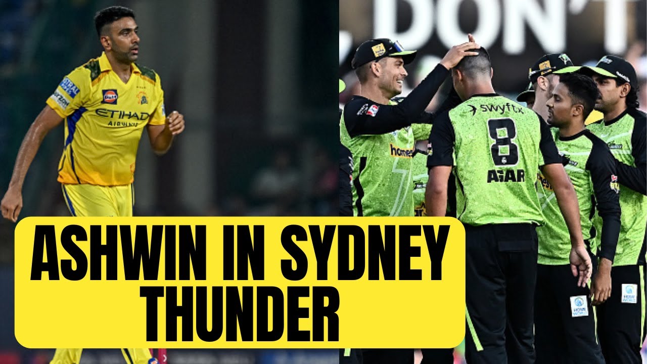 Ashwin set to play for Sydney Thunder in Big Bash League - Reports |Sports Today