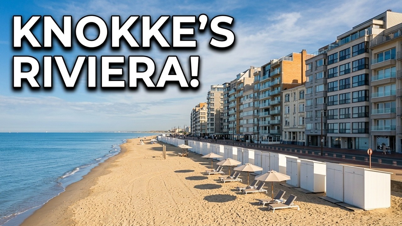 Knokke Walking Tour 2024 - Discover the Beautiful Beach of Knokke Belgium