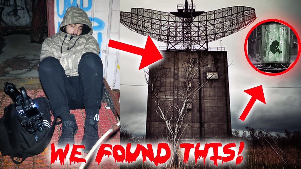 STRANGER THINGS - I WENT TO THE STRANGER THINGS SECRET BUILDING & SLEPT THE NIGHT - WE FOUND THIS!