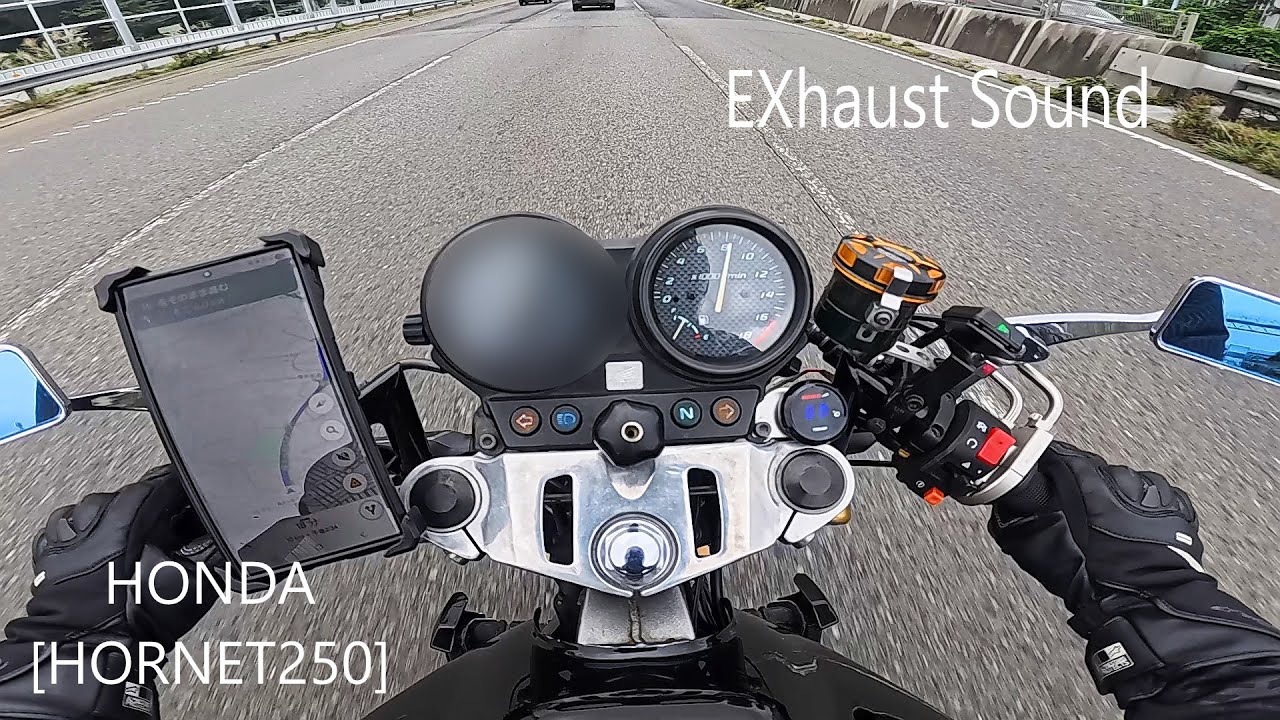 [Hornet250] Exhaust Sound